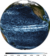 Animations of Maps of absolute geostrophic current  (MADT) Pacific Ocean 2012-2013