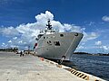 navire Legend Le navire Legend avant son départ pour sa croisière océanographique du 23 juin au 3 juillet 2023 (crédit Prof. Cheinway Hwang)