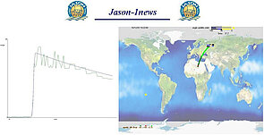 Première forme d'onde de Poséidon-2 à bord de Jason-1