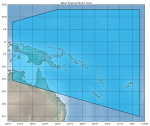 X-TRACK West Tropical Pacific Region