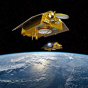 Artist's view of the Sentinel-6 program satellites © CNES/ill./DUCROS David, 2016