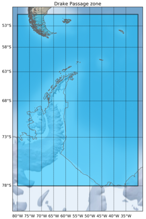 X-TRACK Drake Passage Region