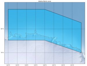 X-TRACK Adelie-Mertz Region