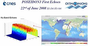 Poseidon-3 on Jason-2 first waveforms