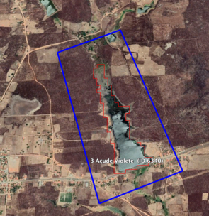 One of the measured reservoirs (Credit FUNCEME/CPRM)