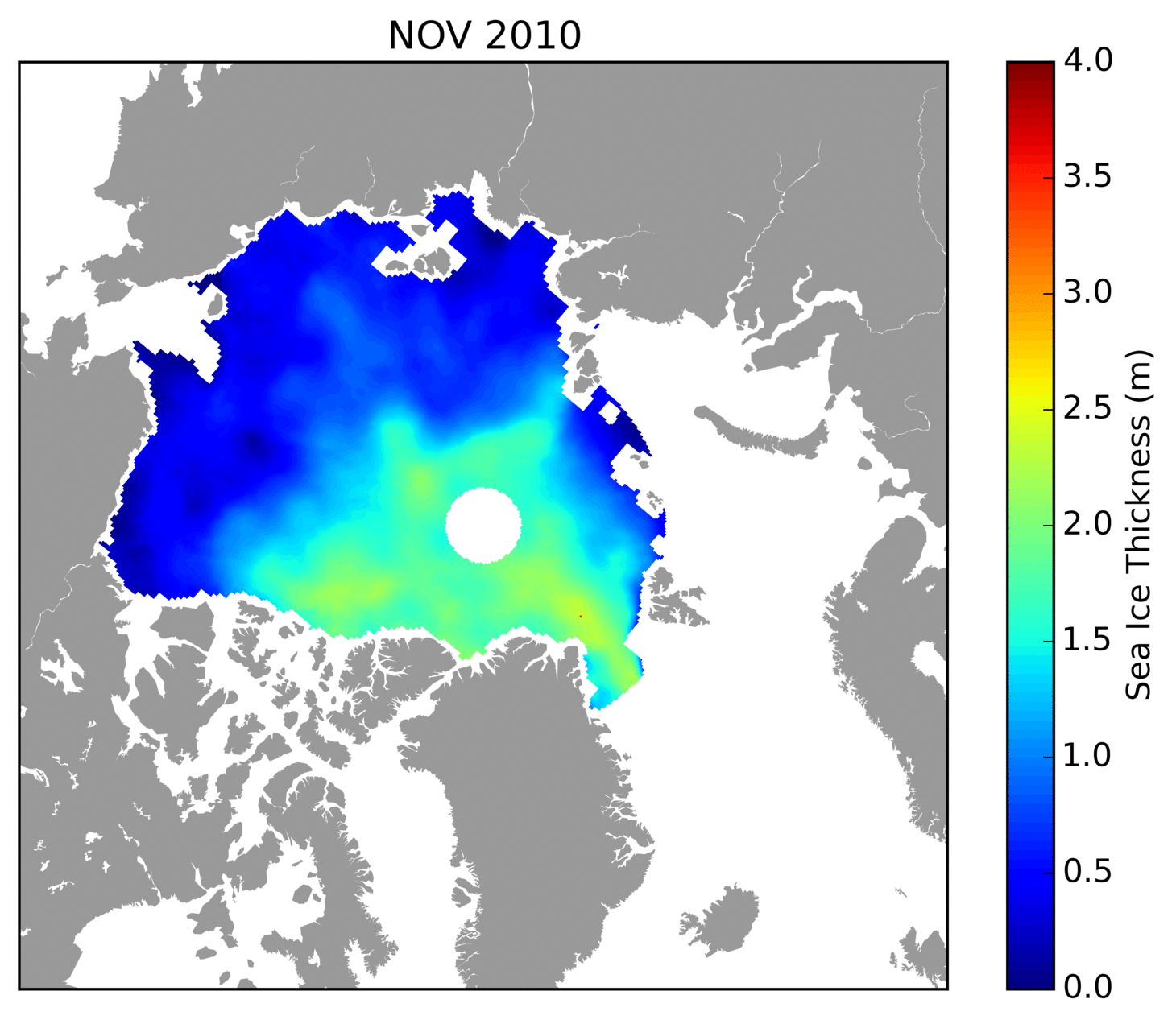 Sea Ice Thickness Aviso Sea Ice Thickness Aviso