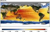 Animation of Maps of absolute dynamic topography (MADT) Global on 2012-2013