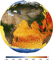 Animation of Maps of absolute dynamic topography (MADT) Indian Ocean on 2012-2013